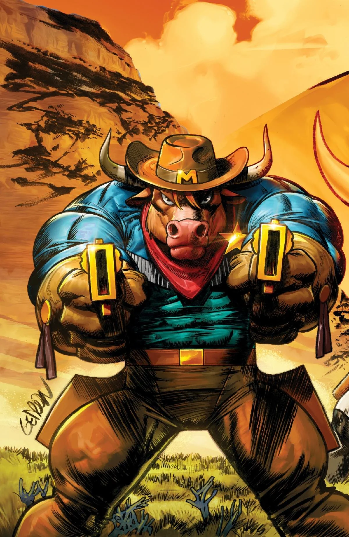 First Look: WILD WEST C.O.W.-BOYS OF MOO MESA #1 from Nacelle
